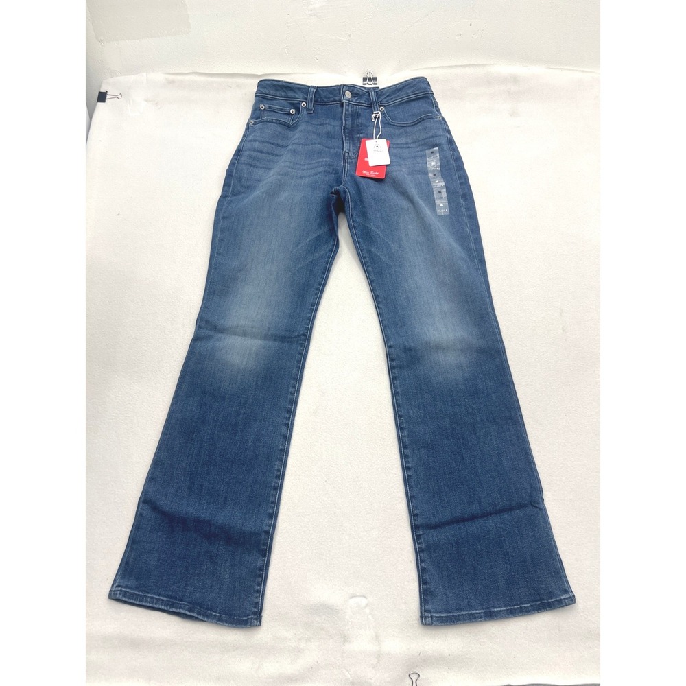 Lucky Brand High Rise Lucky Curvy Boot Jeans Blue Medium Wash 12/31 R NEW